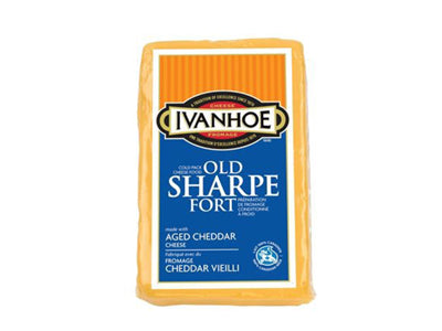 Ivanhoe Old Sharpe Cheddar (White and Orange)