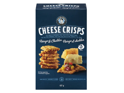 JW Macy Asiago & Cheddar Cheese Crisps