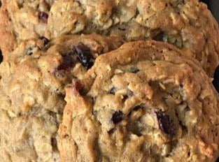 Oatmeal Cranberry Walnut Cookies