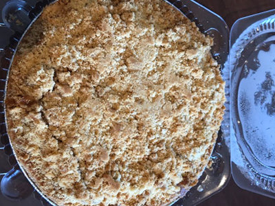 Freshly Baked Apple Crumble Pie  (Pre-order, Thurs-Sat.)